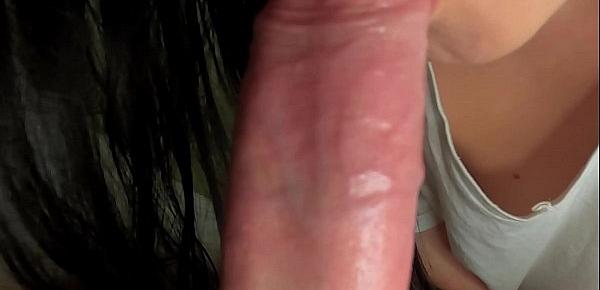  Great blowjob with ending from a young beauty